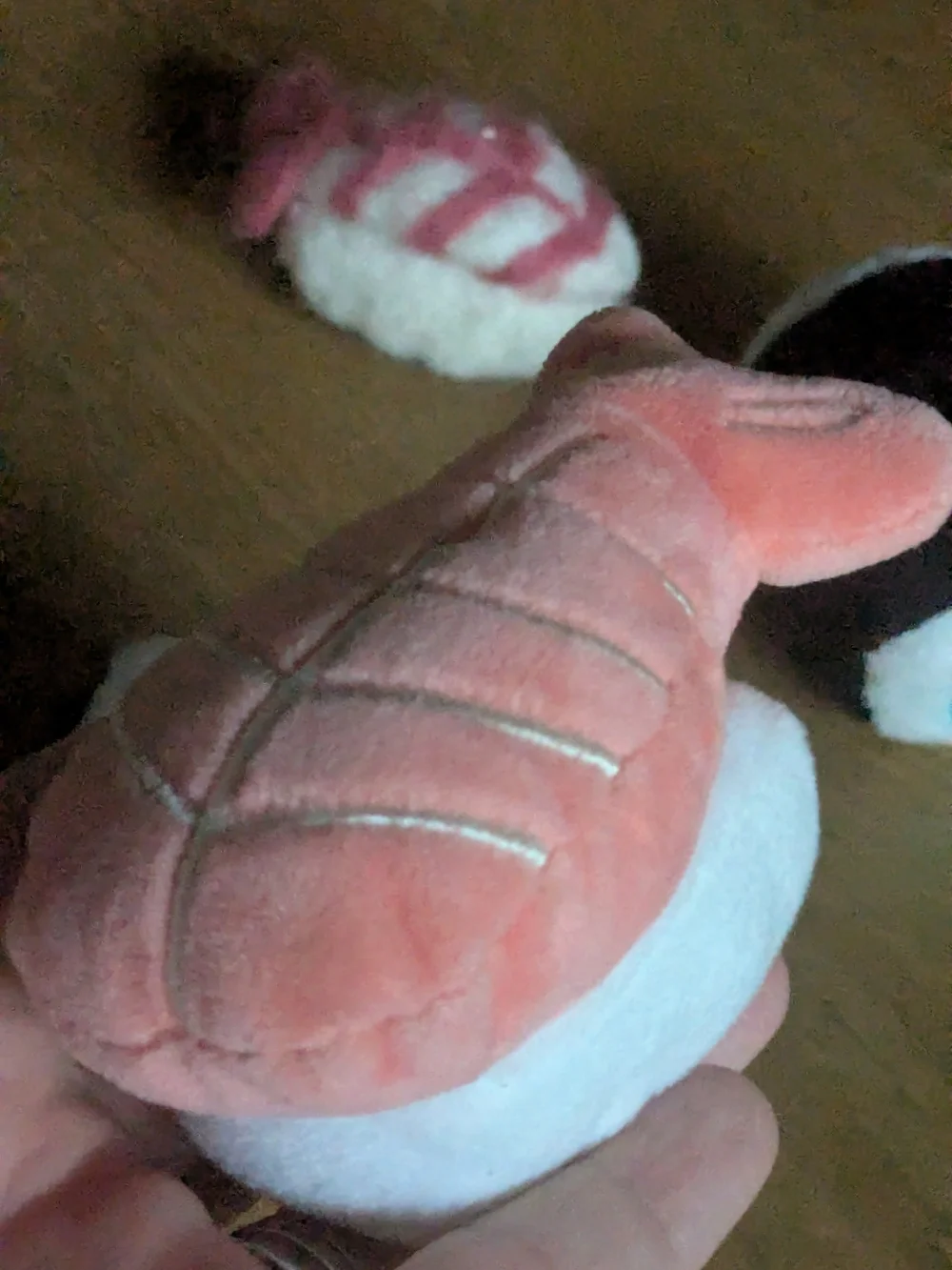 Source Unknown Plush Sushi Cat Toy Set - Pink, Yellow, Black, White